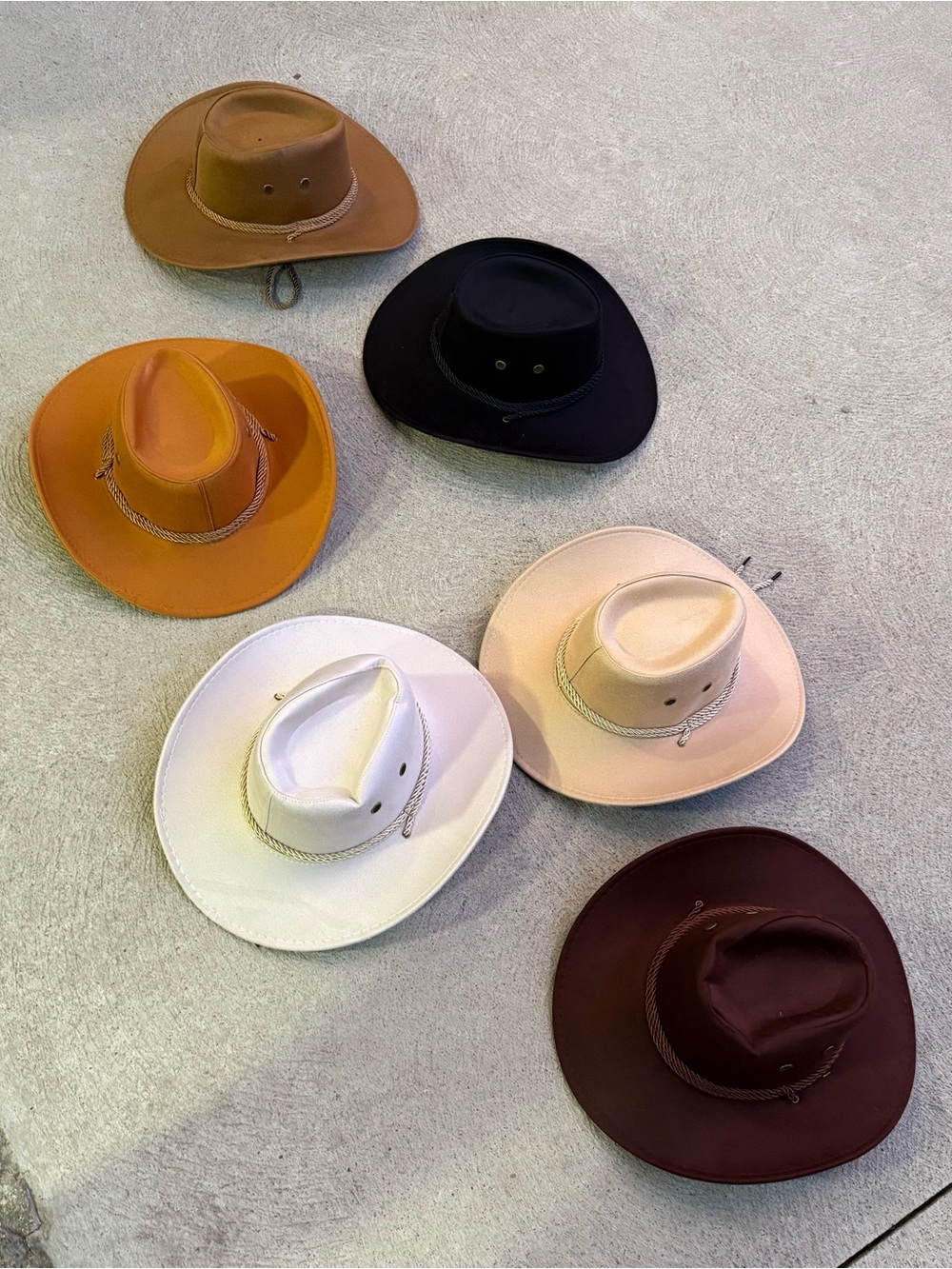 Classic Men's Western Hat - Multiple Colors